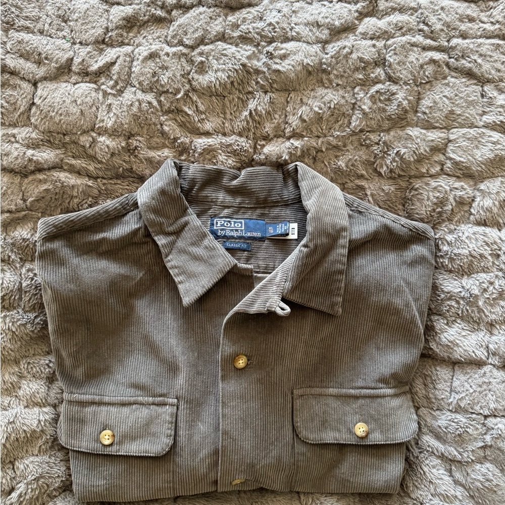 Polo by Ralph Lauren Brown Casual Button Down Shirt